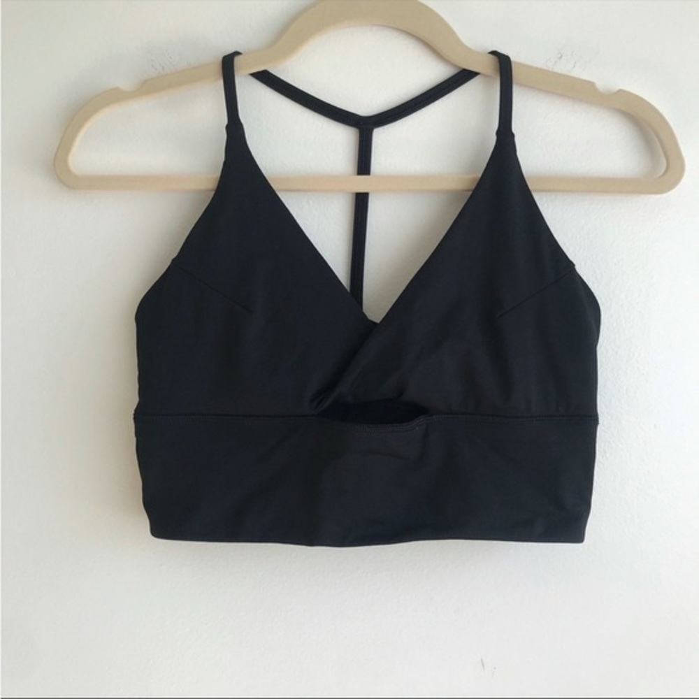 Lululemon Power Y Black Bra Size 4